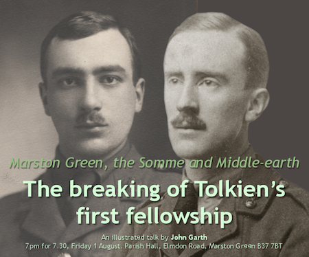 John Garth's talk on the breaking of Tolkien's first fellowship